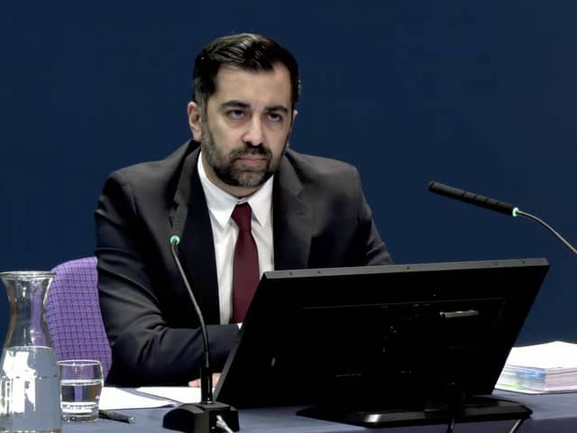 The First Minister Humza Yousaf's statement to the UK Covid-19 Inquiry said be believed there were times decisions made by former First Minister Nicola Sturgeon were not "cascaded" to the rest of the cabinet.