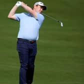 Bob Macintyre in action during the first round of the BMW PGA Championship at Wentworth. Picture: Andrew Redington/Getty Images.