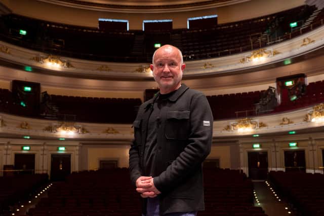 Cultural Venues Manager, Karl Chapman, at the Usher Hall