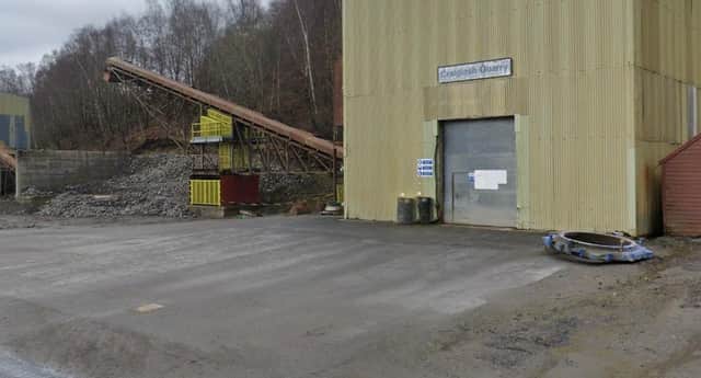 Craiglash Quarry in Banchory