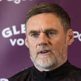Motherwell manager Graham Alexander was frustrated over the time taken to move his side's match against Rangers from Sunday to Saturday. (Photo by Ewan Bootman / SNS Group)