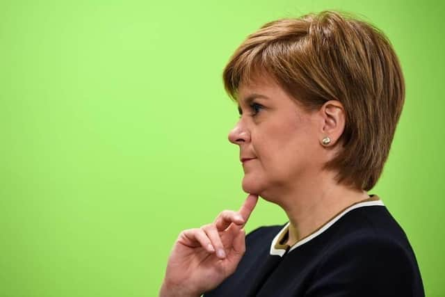 First Minister Nicola Sturgeon