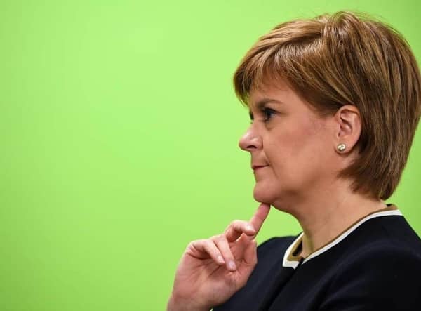 First Minister Nicola Sturgeon