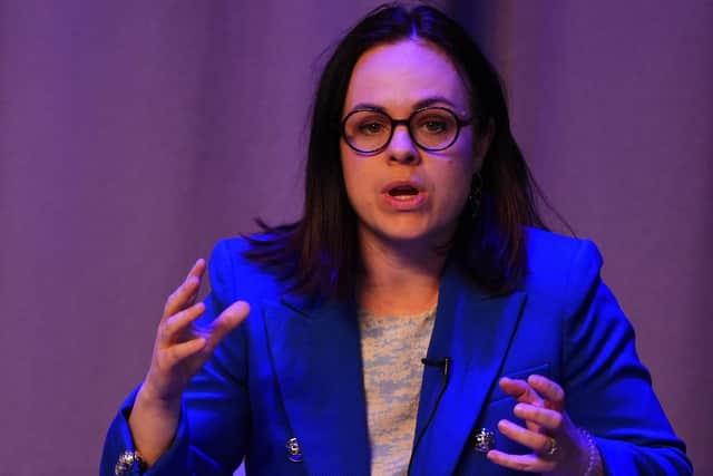 Deputy First Minister Kate Forbes speaks at the Scotland 2050 conference held at the Assembly Rooms in Edinburgh in June (Picture: Andrew Milligan/PA Wire)