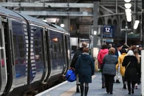 Trains delayed leaving and arriving at Edinburgh Waverley picture: JPI Media