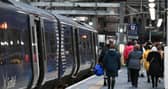 Trains delayed leaving and arriving at Edinburgh Waverley picture: JPI Media