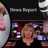 A video clip has emerged of the moment BBC One interrupted its scheduled programming to break the news that the Duke of Edinburgh had died.