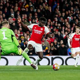 Bukayo Saka and Arsenal believed they should have been given a late penalty against Bayern Munich.