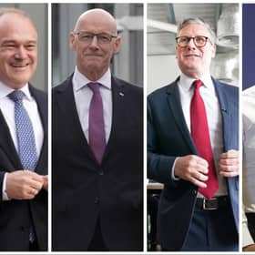 Ed Davey, John Swinney, Keir Starmer and Rishi Sunak took part in the BBC Question Time leaders' special