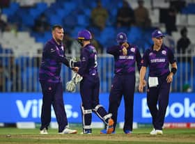 Scotland qualified for the second phase of the T20 World Cup for the first time.