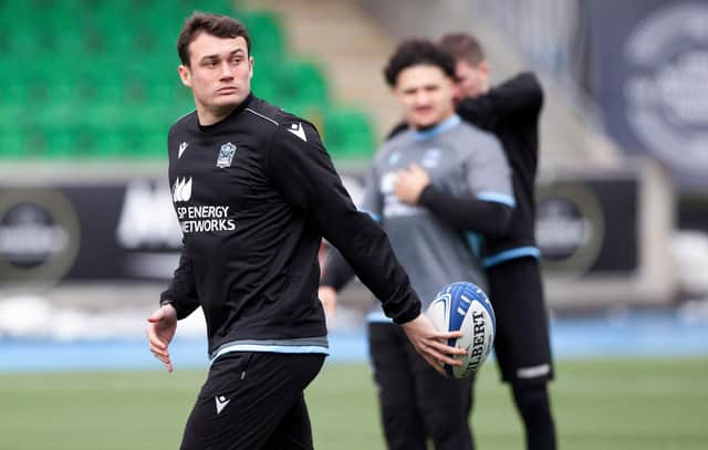 Cole Forbes rates Glasgow Warriors' win over Exeter at Scotstoun as their best performance of the season.  (Photo by Craig Williamson / SNS Group)