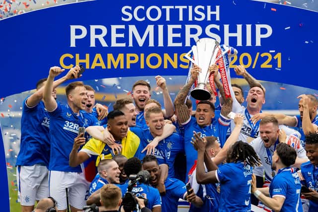 Rangers will be aiming to defend their Premiership title. (Photo by Craig Williamson / SNS Group)