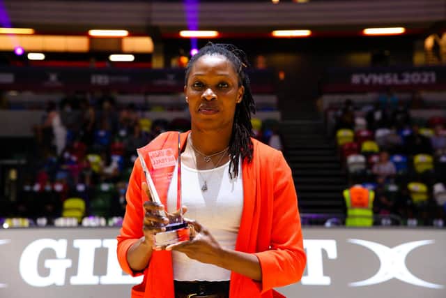 Sirens' Towera Vinkhumbo won the Players’ Player of the Year award in the Vitality Super League.
