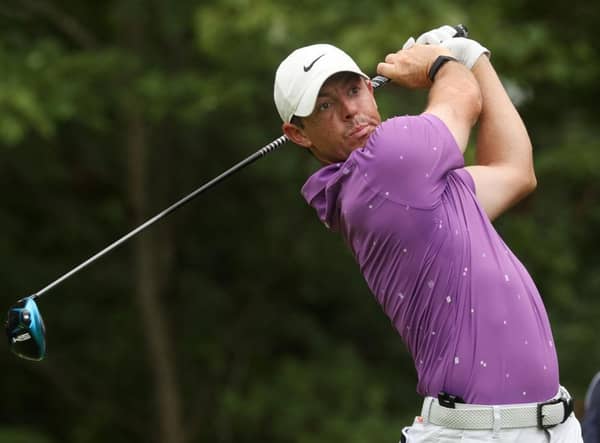Rory McIlroy during the final round of the BMW Championship at Caves Valley Golf Club in Maryland. Picture: Rob Carr/Getty Images.