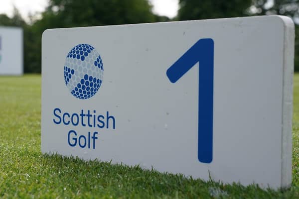 Proposals at Scottish Golf's upcoming AGM in Stirling include a motion to increase the per capita affiliation fee from £14.50 to £17.50. Picture: Scottish Golf