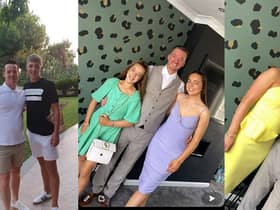 Brian with his wife Kimberly, daughters Heidi and Lexi and son Bailey