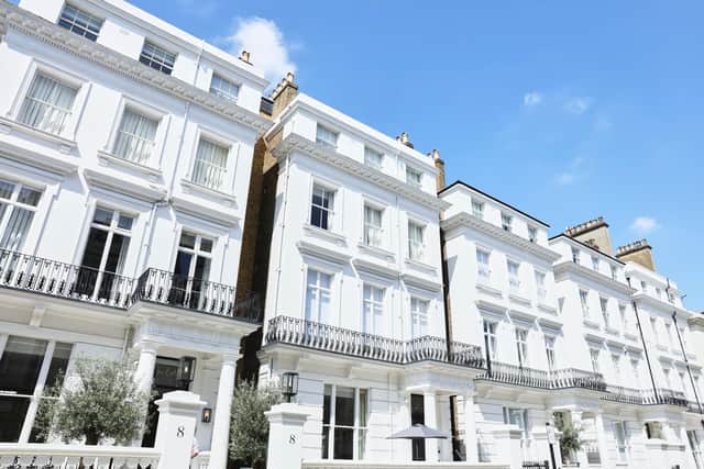 The Laslett, Notting Hill, London is comprised of five townhouses. Pic: Contributed