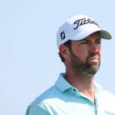 Scott Jamieson looks on from the fifth hole during day two of the Abu Dhabi HSBC Championship at Yas Links. Picture: Andrew Redington/Getty Images.