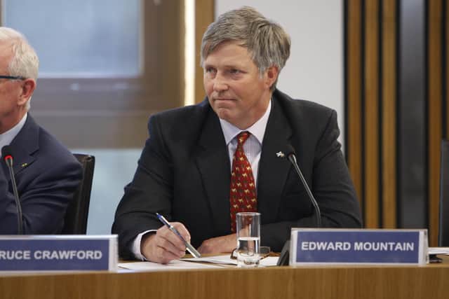 Edward Mountain MSP raised the motion in the Rural Affairs and Islands Committee on Wednesday (pic: Andrew Cowan)