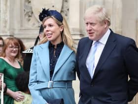 Prime Minister Boris Johnson and partner Carrie Symonds - the pair are said to have exchanged vows in Westminster Cathedral in front of a small group of close friends and family (Photo: PA Images)