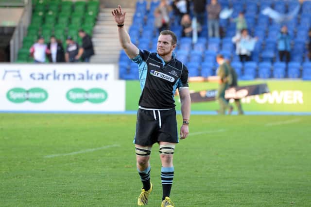 Glasgow Warriors' Chris Fusaro is calling times on his professional rugby career. Picture: Gary Hutchison/SNS