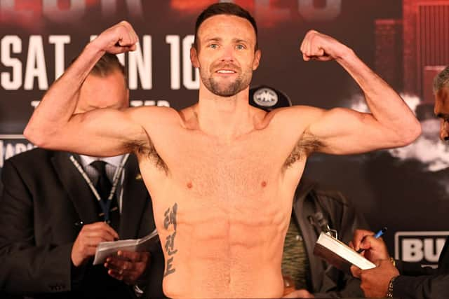 Josh Taylor is in sublime shape ahead of his duel at Madison Square Garden. Picture: Shabba Shafiq/SWTSCNC.