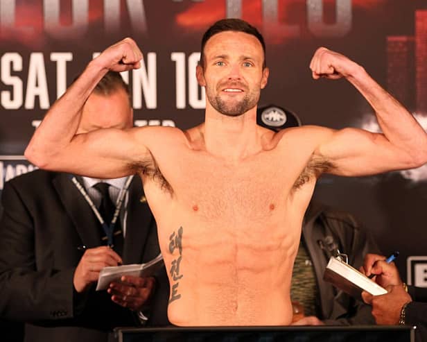 Josh Taylor is in sublime shape ahead of his duel at Madison Square Garden. Picture: Shabba Shafiq/SWTSCNC.