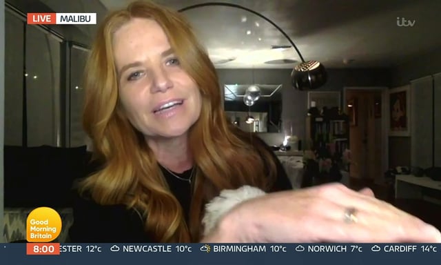 Patsy Palmer cut her interview on GMB short (ITV)