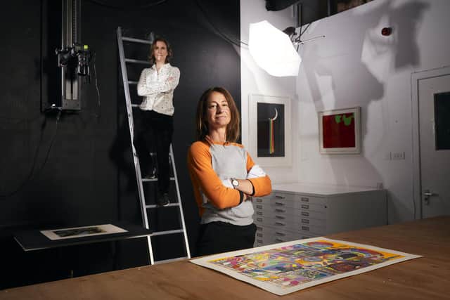 Photographer Rebecca Milling and art dealer Lindy McNair are current tenants at the Edinburgh arts centre Summerhall. Picture: Peter Dibdin