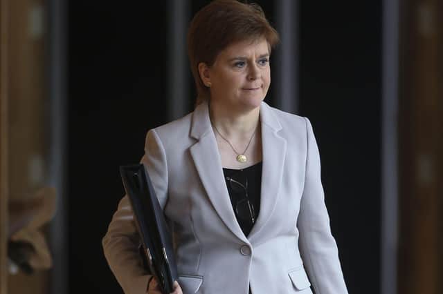 First Minister Nicola Sturgeon has declared today as a "good day" in the battle against coronavirus.