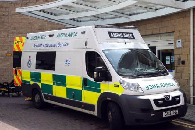 Scottish Ambulance Service picture: JPI Media