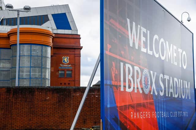Ibrox is set to host 8,500 fans on Saturday for a game against Brighton. (Photo by Rob Casey / SNS Group)