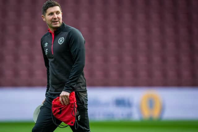 Liam Fox is leaving Hearts as the club reorganise coaching staff.