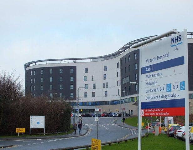 The remarks were made at Kirkcaldy's Victoria Hospital in November 2016. Pic: Jamie Callaghan.