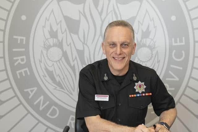 SFRS Chief Officer Martin Blunden stepped down earlier this month