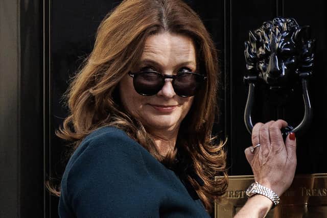 UK education secretary Gillian Keegan arrives for the weekly Cabinet meeting at 10 Downing Street. Picture: Dan Kitwood/Getty Images