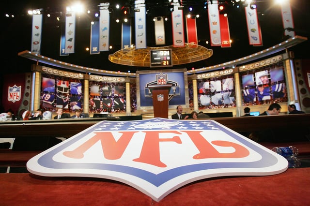 The NFL Draft is an annual player recruitment process which has been in place since 1936. (Pic: Getty)