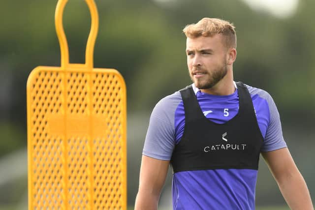Ryan Porteous has been subjected to online abuse in the wake of his red card at Rangers. (Photo by Ross MacDonald / SNS Group)