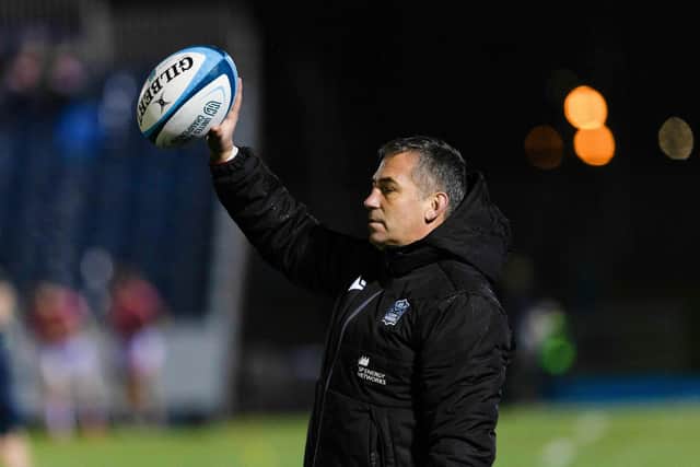 Franco Smith guided Glasgow Warriors to victory over Edinburgh at Scotstoun.