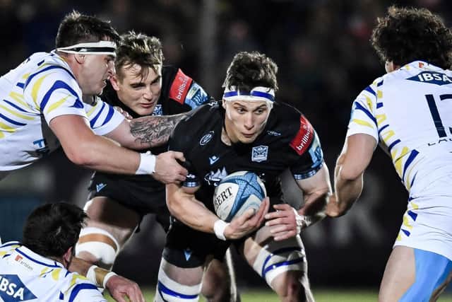 Rory Darge played 67 minutes as he steps up his recovery from serious injury.