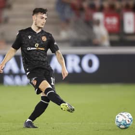 Dundee United midfielder Dylan Levitt has recovered from injury.