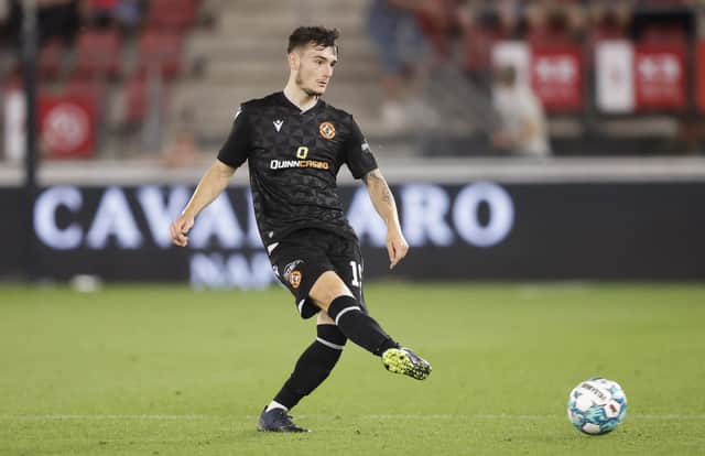 Dundee United midfielder Dylan Levitt has recovered from injury.