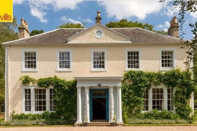 The Georgian mansion and its 63 acres of parkland and woods is on the market for £1.5 million