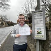West Garioch Councillor, Sam Payne