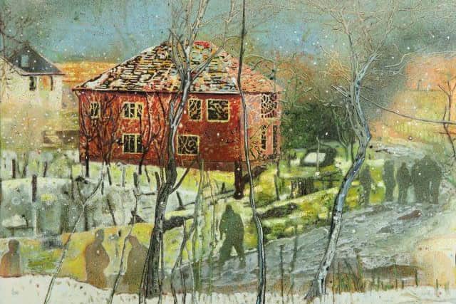 Peter Doig's Red House painting.