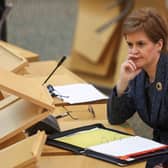 Nicola Sturgeon says she is ‘deeply disappointed’ by the decision from North Lanarkshire Council to defund Women’s Aid services.