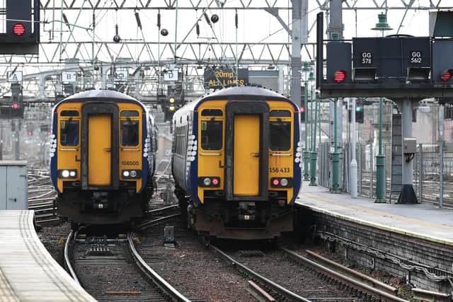ScotRail services have been cancelled after a person was hit by a train on the line between Dundee and Arbroath.