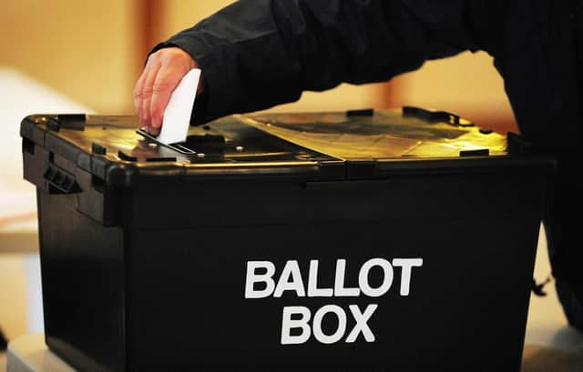 The UK's first-past-the-post voting system can give a large majority in the Commons to a party on the basis of a minority of the votes (Picture: Rui Vieira)