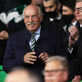 Celtic have never finished outside of the top two league placings in the near 27 years the club's major shareholder Dermot Desmond has been a director. (Photo by Craig Williamson / SNS Group)