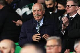 Celtic have never finished outside of the top two league placings in the near 27 years the club's major shareholder Dermot Desmond has been a director. (Photo by Craig Williamson / SNS Group)